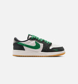 Air Jordan 1 Retro Low OG Phantom And Pine Green Grade School Lifestyle Shoe - Phantom/Pine Green/Black Free Shipping