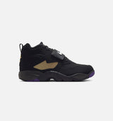 Air Diamond Turf Mens Lifestyle Shoe - Black/White/Club Purple/Metallic Gold