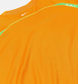 Project Frog Mens Short Sleeve Shirt - Orange/White