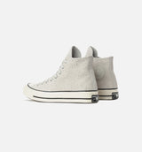 Chuck 70 Suede High Top Mens Lifestyle Shoe - Egret/Black