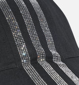 Sp5der Rhinestone Cap Mens Hat - Black