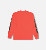 Impact Staff Mens Long Sleeve Shirt - Orange