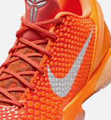Kobe 6 Protro Total Orange Mens Lifestyle Shoe - Total Orange/Metallic Silver/Cosmic Clay Limit One Per Customer