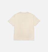 Match Box Graphic Mens Short Sleeve Shirt - White/Orange