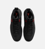 Air Jordan 12 Retro Bloodline Mens Lifestyle Shoe - Black/Varsity Red Free Shipping
