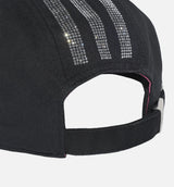 Sp5der Rhinestone Cap Mens Hat - Black