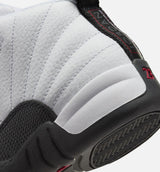 Air Jordan 12 Retro Taxi Flip Preschool Lifestyle Shoe - White/Gym Red/Black