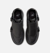 Air Force 1 Luxe Black Mens Lifestyle Shoe - Black/Anthracite/Metallic Silver