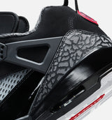 Spizike Low Mens Lifestyle Shoe - Black/Classic Green/White/Varsity Red