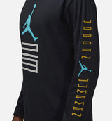 Brooklyn 23 AJ11 Mens Long Sleeve Shirt - Black/Blue