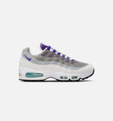 Air Max 95 Big Bubble Grape Womens Lifestyle Shoe - White/Emerald Green/Wolf Grey/Court Purple