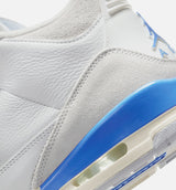 Air Jordan 3 Retro Lucky Shorts Mens Lifestyle Shoe - Summit White/Hydrogen Blue/Legend Blue