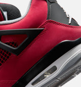 Air Jordan 4 Retro Toro Bravo Mens Lifestyle Shoe - Fire Red/White/Black/Cement Grey Free Shipping