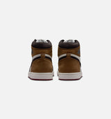 Air Jordan 1 Retro High OG Love Letter Mens Lifestyle Shoe - Shadow Brown/Team Red/Light British Tan Free Shipping