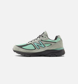 990V4 Mens Lifestyle Shoe - Silver Moss/Bright Mint/Black Cement
