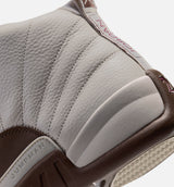 Air Jordan 12 Retro Fireside Mens Lifestyle Shoe - Light Orewood Brown/Cacao Wow
