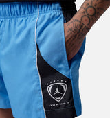 Brooklyn Fleece Shortie Mens Shorts - University Blue/Black