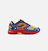 Grid Jazz 9 x Jae Tips I Love You But I'm Busy Mens Lifestyle Shoe - Red/Blue/Yellow