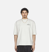 Chavarria Graphic Mens Short Sleeve Shirt - Off White