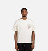 Feature Presentation Mens Short Sleeve Shirt - Bone