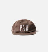 Store Logo 6 Panel Mens Hat - Brown