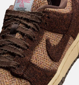 Dunk Low x Harris Tweed Womens Lifestyle Shoe - Sesame/Violet Mist/Baroque Brown