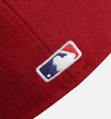 Fear Of God 59Fifty Wool Fitted Mens Hat - Red/White