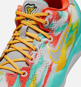 Kobe 8 Protro Venice Beach Grade School Lifestyle Shoe - Stadium Grey/Metallic Silver/Tour Yellow