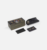 Asap Rocky x Mega Balorama Mens Sunglasses - Black/Gold