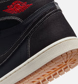 Air Jordan 1 Retro High OG Flight Club Mens Lifestyle Shoe - Black/University Red/Sail/Gum Medium Brown