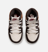 Air Jordan 1 Retro High OG Love Letter Infant Toddler Lifestyle Shoe - Shadow Brown/Team Red/Light British Tan Free Shipping
