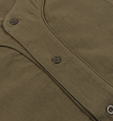 Field Day Baseball Mens Short Sleeve Shirt - Olive