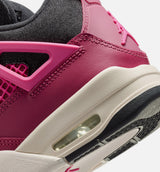Air Jordan 4 Retro She's A Star Grade School Lifestyle Shoe - Sweet Beet/Desert Pink/Off Noir/Chalk