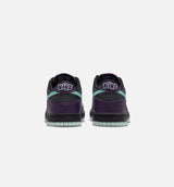Dunk Low Grade School Lifestyle Shoe - Dark Smoke Grey/Grand Purple/Black/Artisan Teal