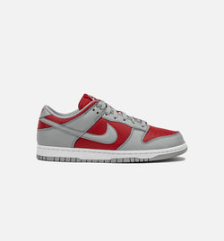 NIKE FQ6965-600
 Dunk Low Varsity Red and Silver Mens Lifestyle Shoe - Varsity Red/Silver Image 0