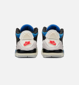 Air Jordan 3 Retro OG Rare Air Infant Toddler Lifestyle Shoe - Black/Chile Red/Neutral Grey