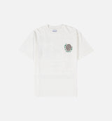 Flash Sheet Mens Short Sleeve Shirt - Whte