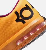 KD 6 Peanut Butter And Jelly Mens Basketball Shoe - Laser Orange/Raspberry Red/Black