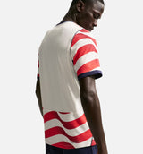 USMNT 2026 Match Home Aero Fit Soccer Authentic Mens Jersey - Sail/Midnight Navy/Midnight Navy