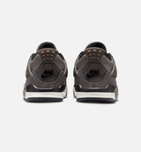 Air Jordan 4 Retro Cave Stone And Black Infant Toddler Lifestyle Shoe - Cave Stone/Black/Moon Particle