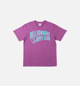 Curve Mens Short Sleeve Shirt - Purple