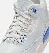 Air Jordan 3 Retro Lucky Shorts Mens Lifestyle Shoe - Summit White/Hydrogen Blue/Legend Blue
