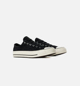 Chuck Taylor 70 OX Suede Mens Lifestyle Shoe - Black/Egret/Black