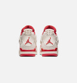 Air Jordan 4 Retro Valentines Day Womens Lifestyle Shoe - Pale Ivory/Sierra Red/Tough Red