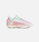 Anthony Edwards 1 Low 3SSB Mens Lifestyle Shoe - Cloud White/Acid Orange/Bliss Pink