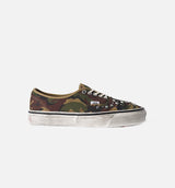 Premium Authentic 44 Combat Mens Lifestyle Shoe - Woodland Camo Green