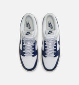 Dunk Low Mens Lifestyle Shoe - White/Midnight Navy/Photon Dust/Coconut Milk