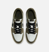 Air Jordan 1 Low OG Medium Olive And Summit White Mens Lifestyle Shoe - Medium Olive/Black/Summit White/Sail