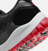 Air Jordan 11 Retro Bred Preschool Lifestyle Shoe - Black/Varsity Red/White