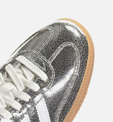 Samba OG Womens Lifestyle Shoe - Silver Metallic/Cloud White/Core White